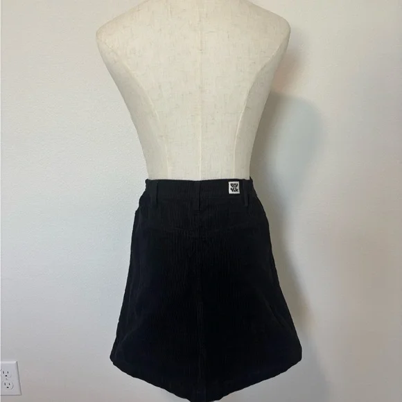 Lucy & Yak Black Corduroy Skirt - Picture 3 of 6